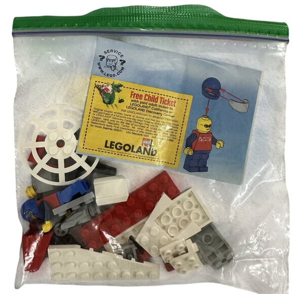 LEGO 30012 City Airport Microlight 100% Complete with Minifig and Manual - Picture 2 of 2